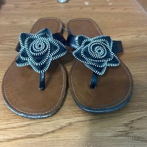8.5 black flip flop